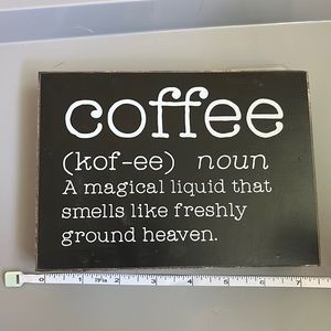 Coffee sign